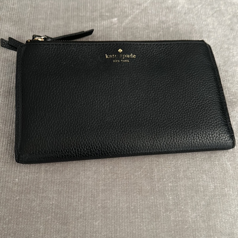 Kate Spade Bifold Double Zip Envelope Wallet